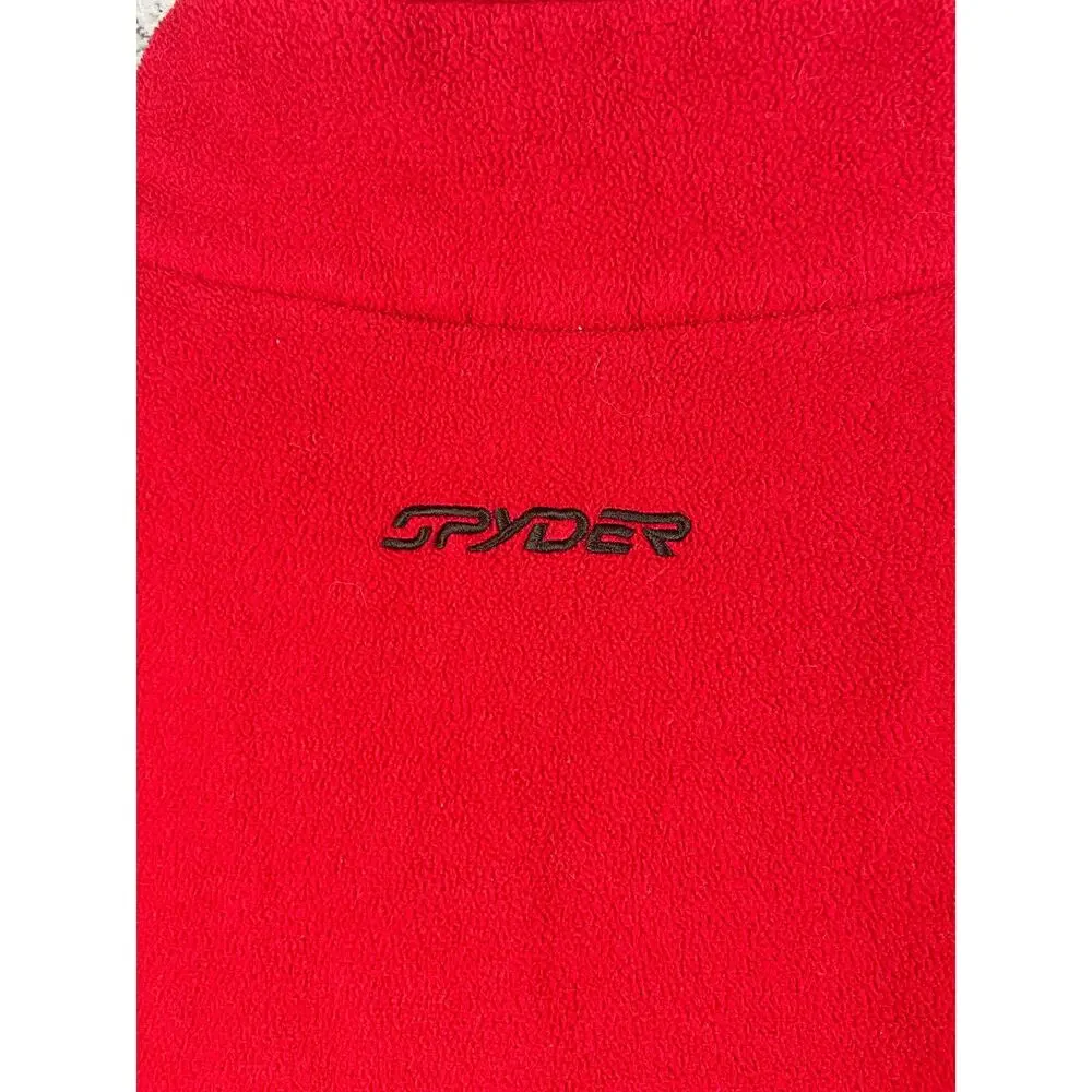 Spyder Youth Kids Size XL Red Fleece Full Zip Jacket